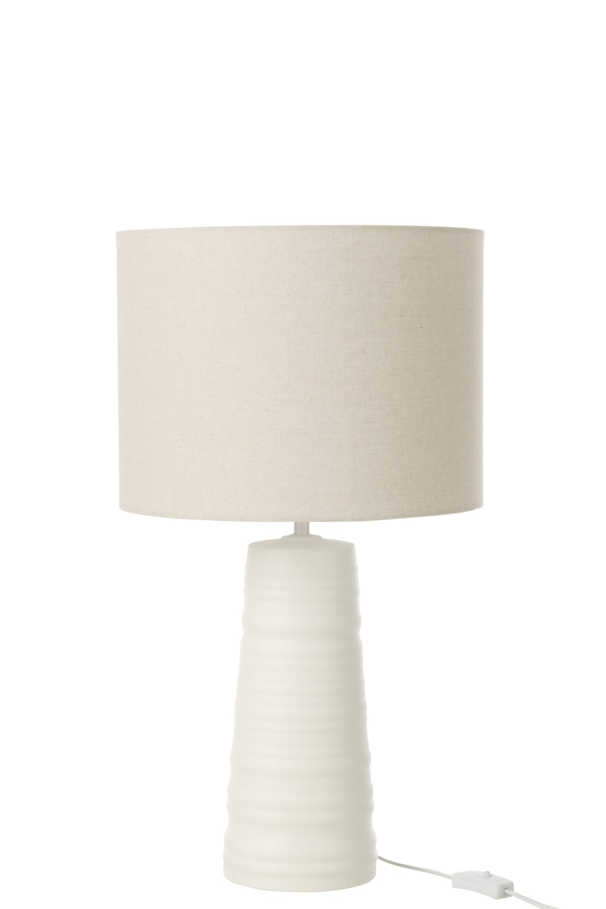 Table lamp ceramic white