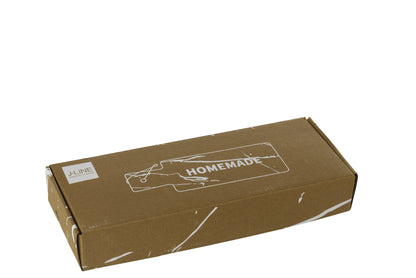 Kaasplank rechthoekig apero/huisgemaakt marmer wit assortiment van 2