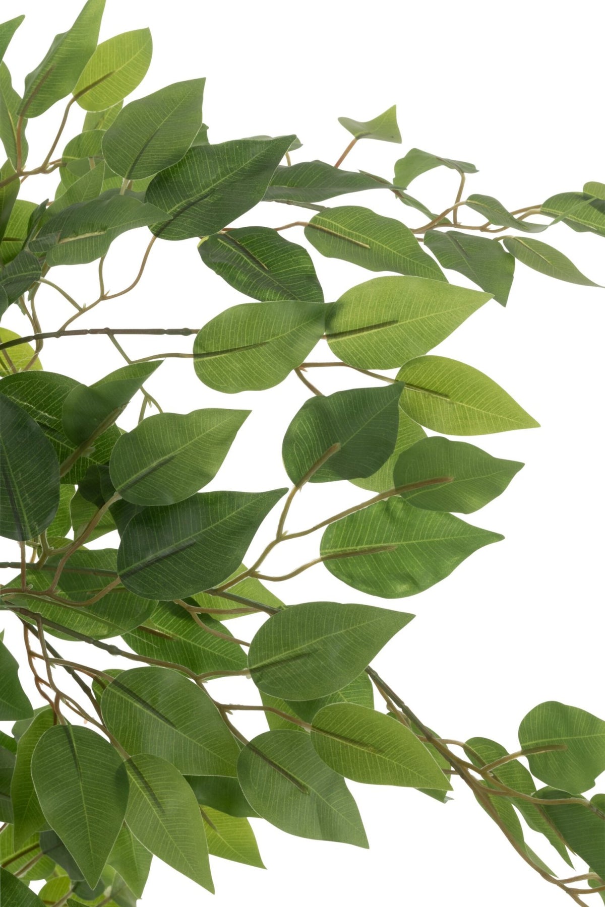 Ficus Tree Pot Artificial Bright Green