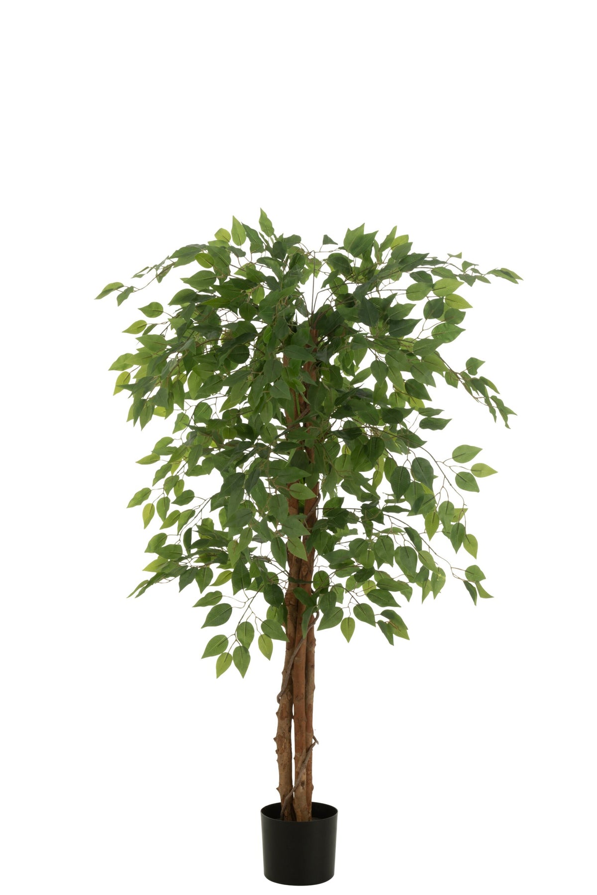 Ficus Tree Pot Artificial Bright Green