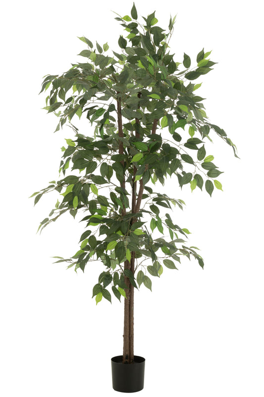 Ficus Tree Pot Artificial Green