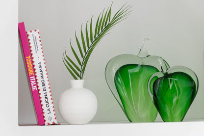 Set Of 3 Paperweight Malum Glass Green/Transparent