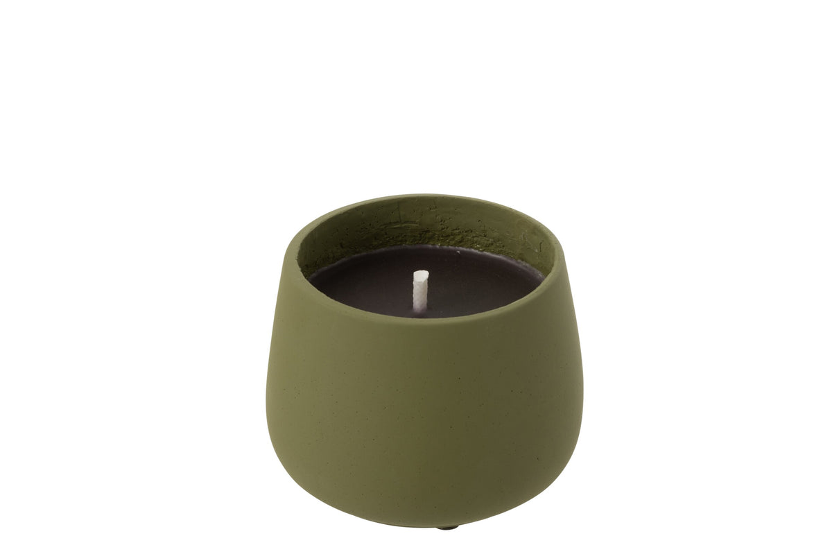 Buitenkaars Cyra Cement Groen Small 18u