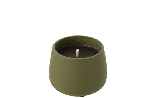 Buitenkaars Cyra Cement Groen Small 18u