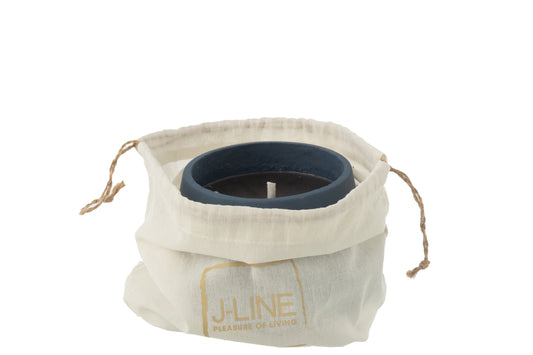 Buitenkaars Cyra Cement Blauw Small 18u