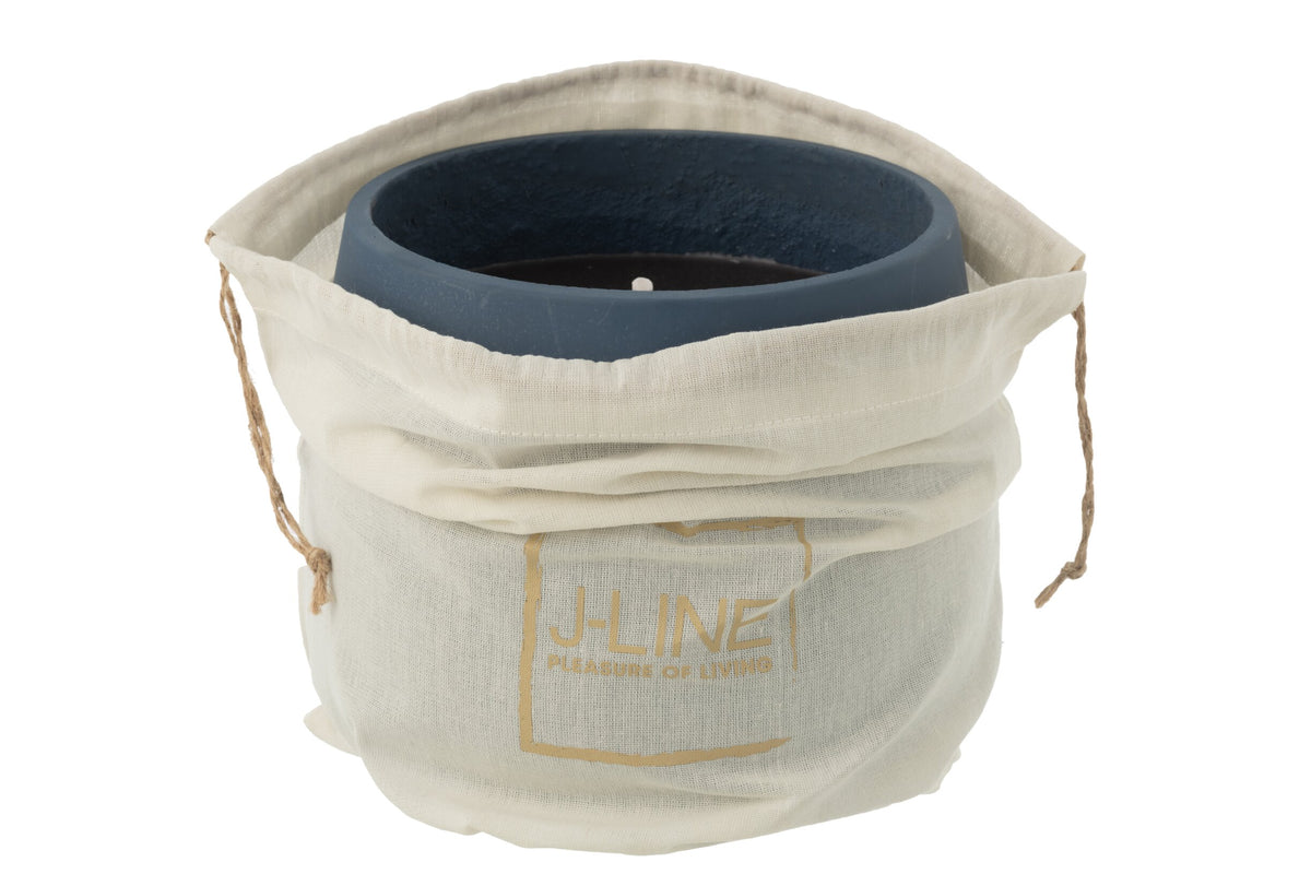 Buitenkaars Cyra Cement Blauw Large 45u