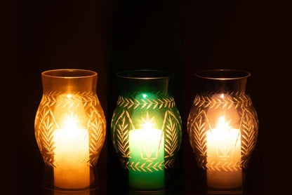 Windlicht Tarifa Glas Mix Assortiment Van 3