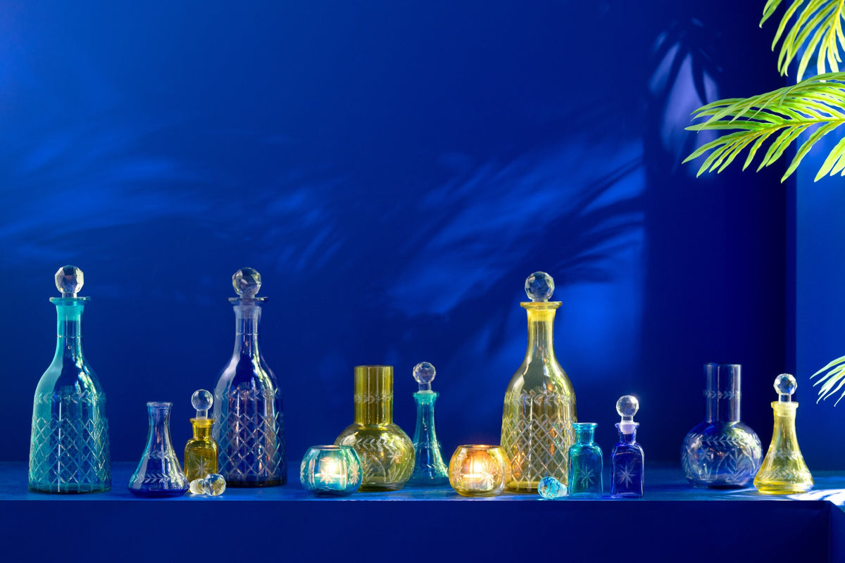 Gourd Vase Tarifa Glass Mix Assortment Of 3