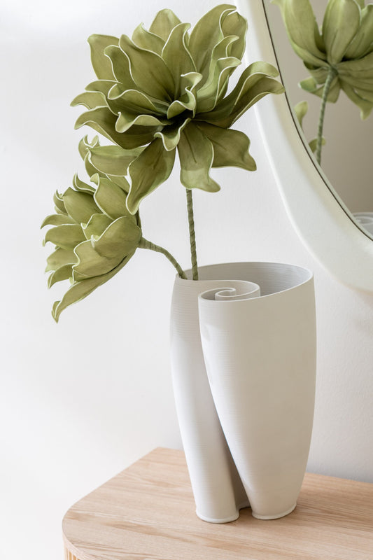 Vase Hydria Ceramic Beige