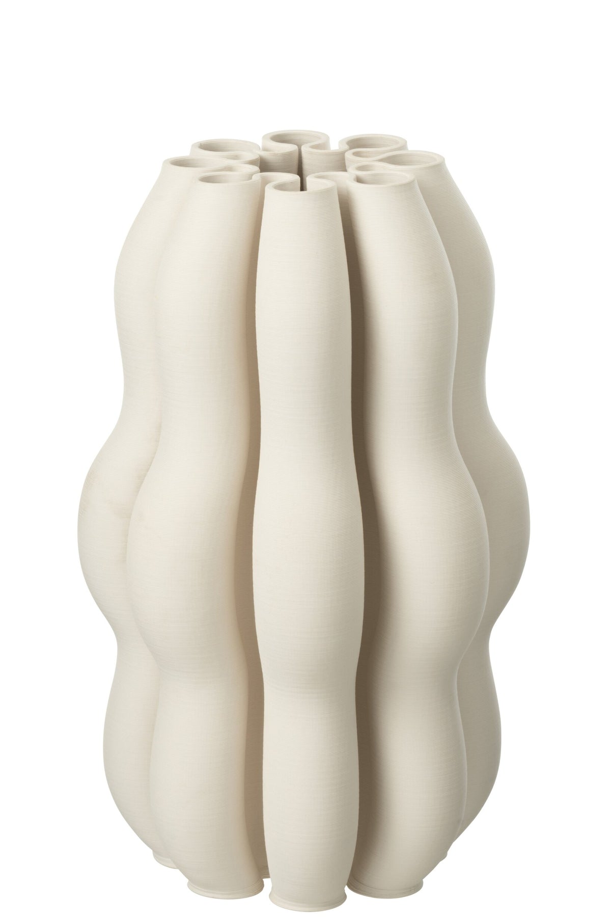 Vase Naos Ceramic Beige Large
