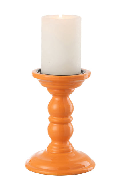 Kandelaar Halter Mangohout Oranje
