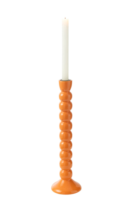 Kandelaar Mangohout Oranje