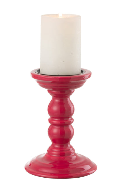 Kandelaar Halter Mangohout Fuschia