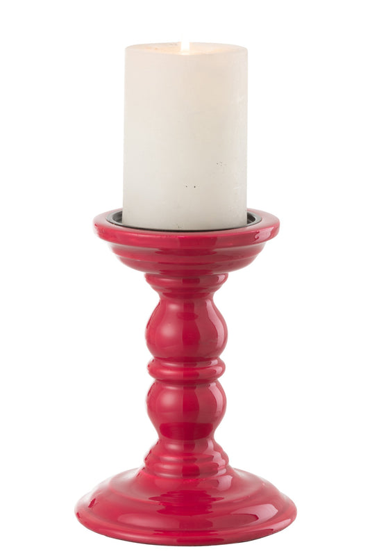 Kandelaar Halter Mangohout Fuschia