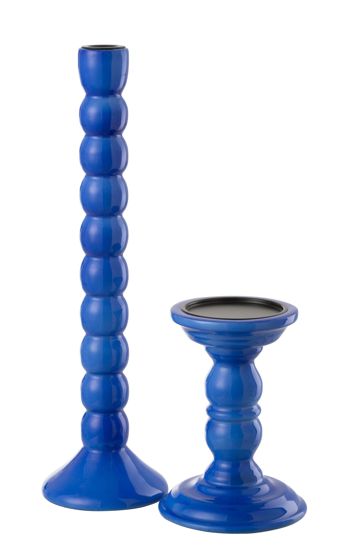 Kandelaar Mangohout Blauw