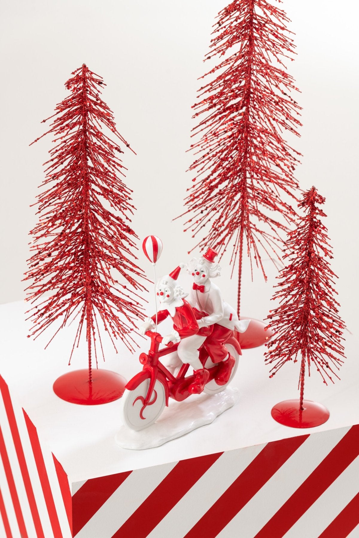 Clown Bike Stone Red/White