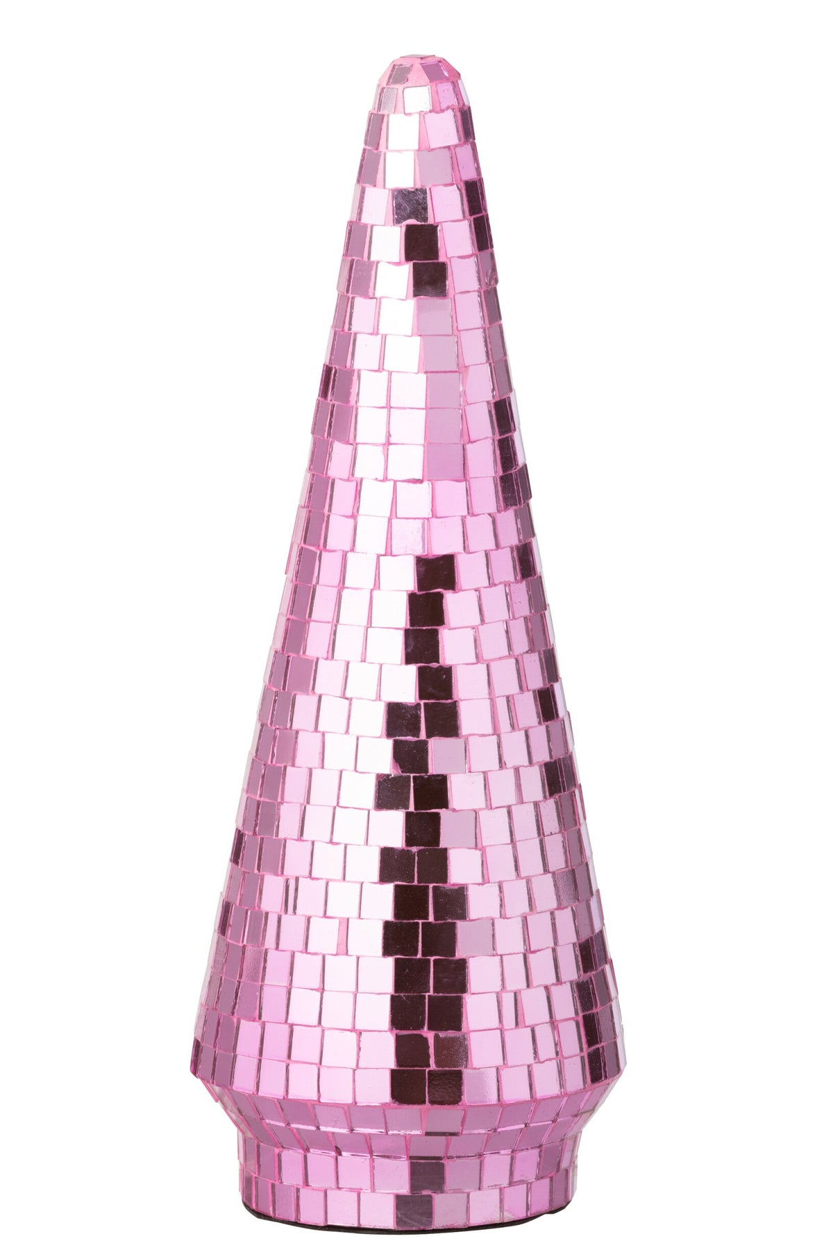 Tree Mirror Glass Pink Large
