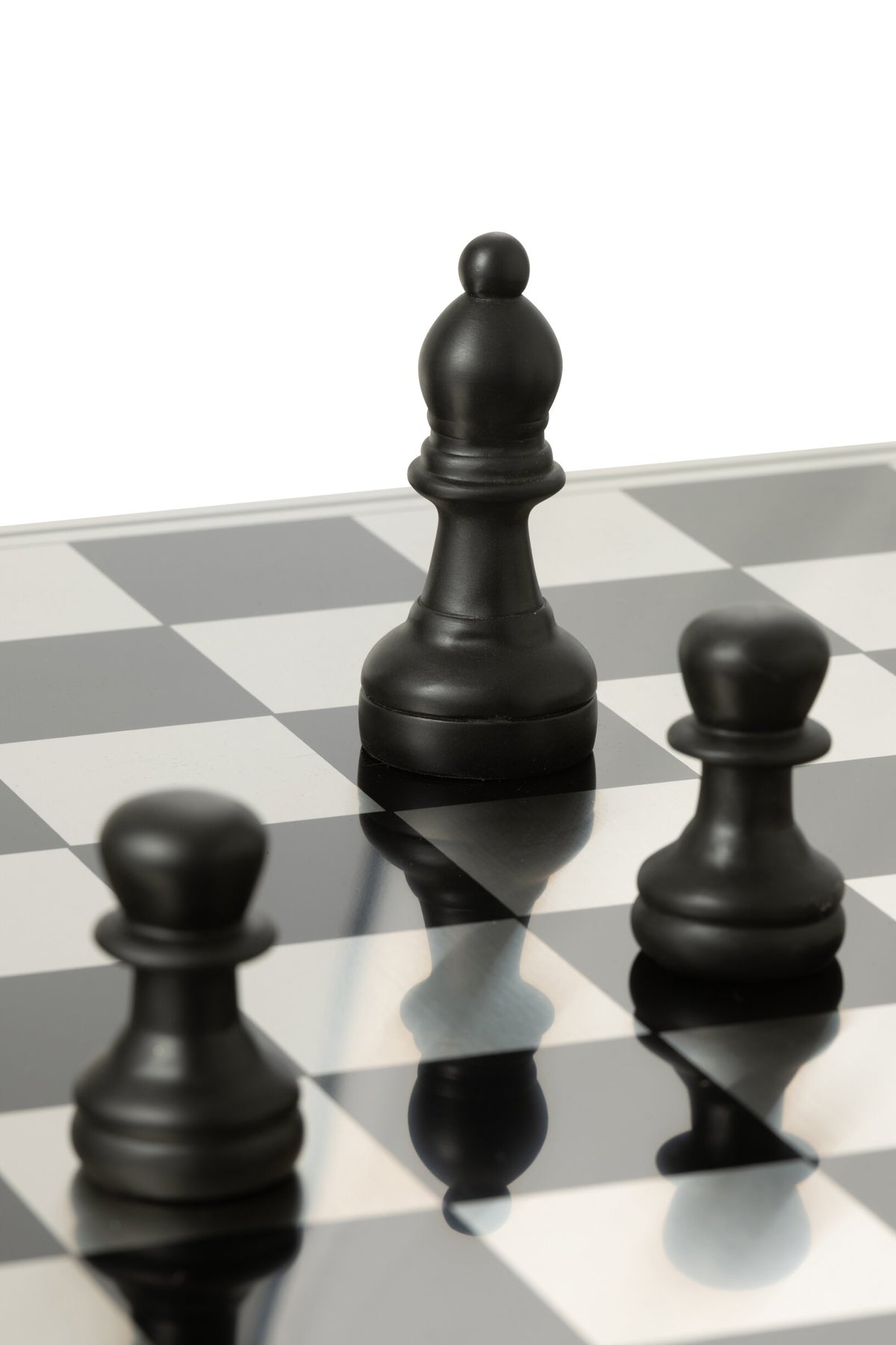 Chess Set Board Polyresin Gold Colored/Black