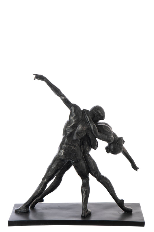 Couple On Base Dancing Limepowder Black