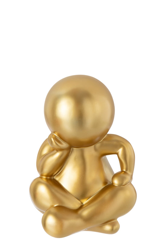 Marcel Sitting Limepowder Gold Colored