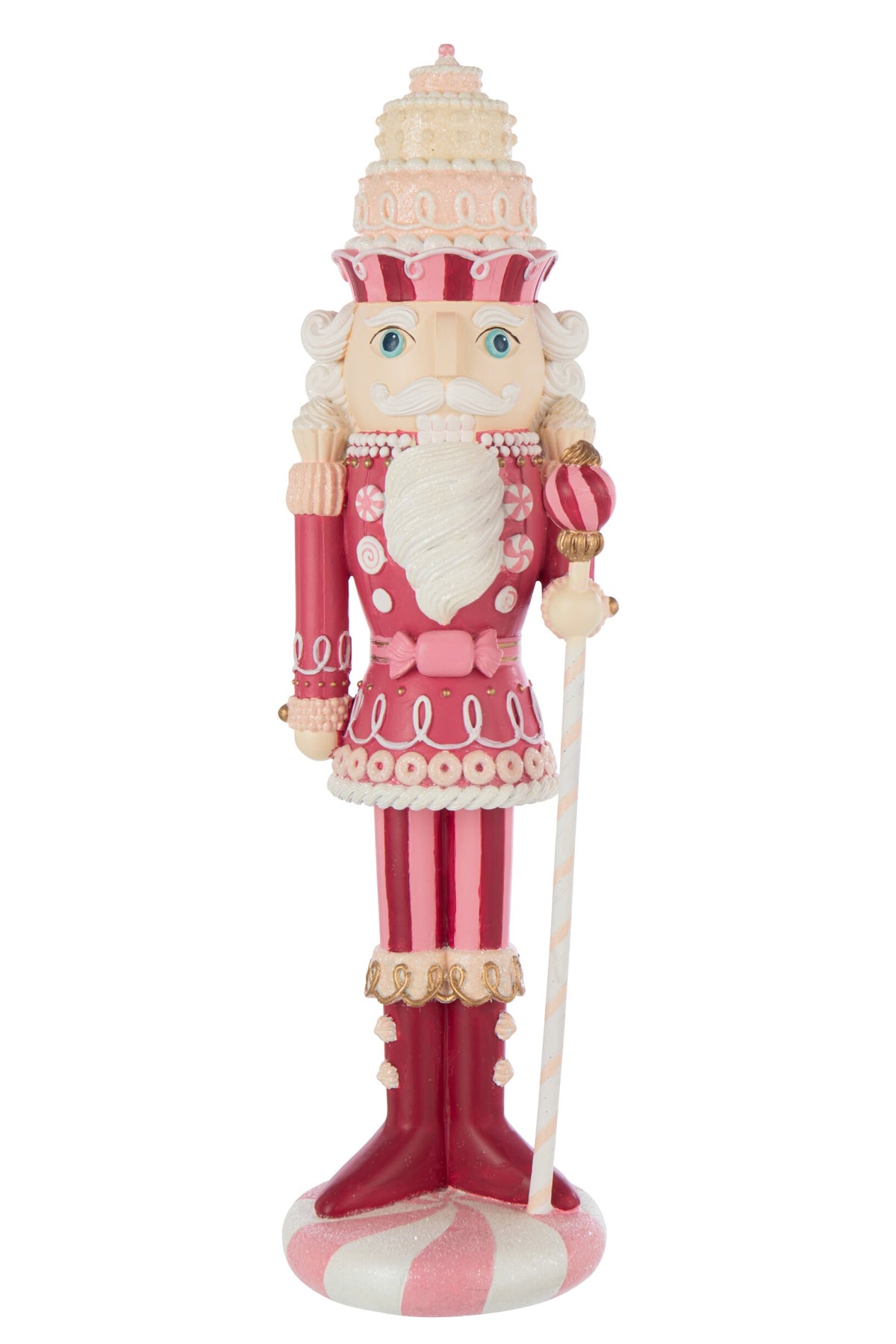 Nutcracker Candy Limepowder White/Pink Large