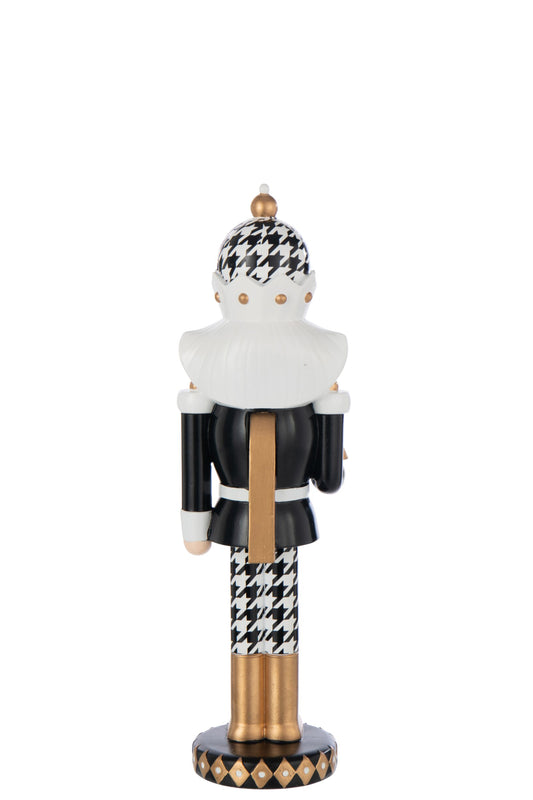 Nutcracker Pied-De-Poule Resin Multicolored Large