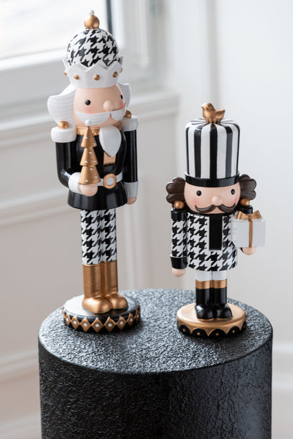 Nutcracker Pied-De-Poule Resin Multicolored Large