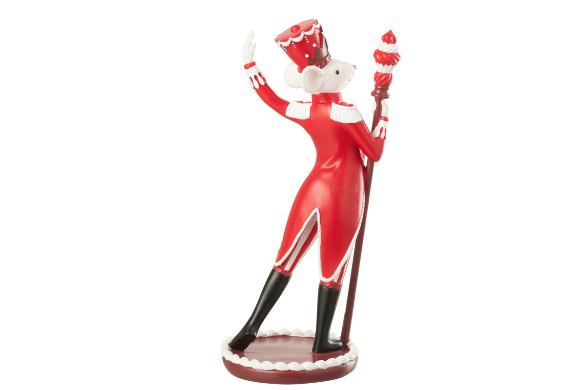 Mouse Circus + Cake Limepowder Christmas Red/White