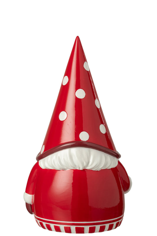 Santa Claus Dots Limepowder Christmas Red/White