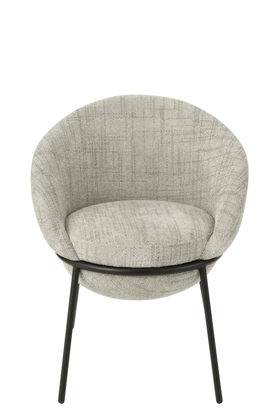 Dining Chair Iron Grey/Black