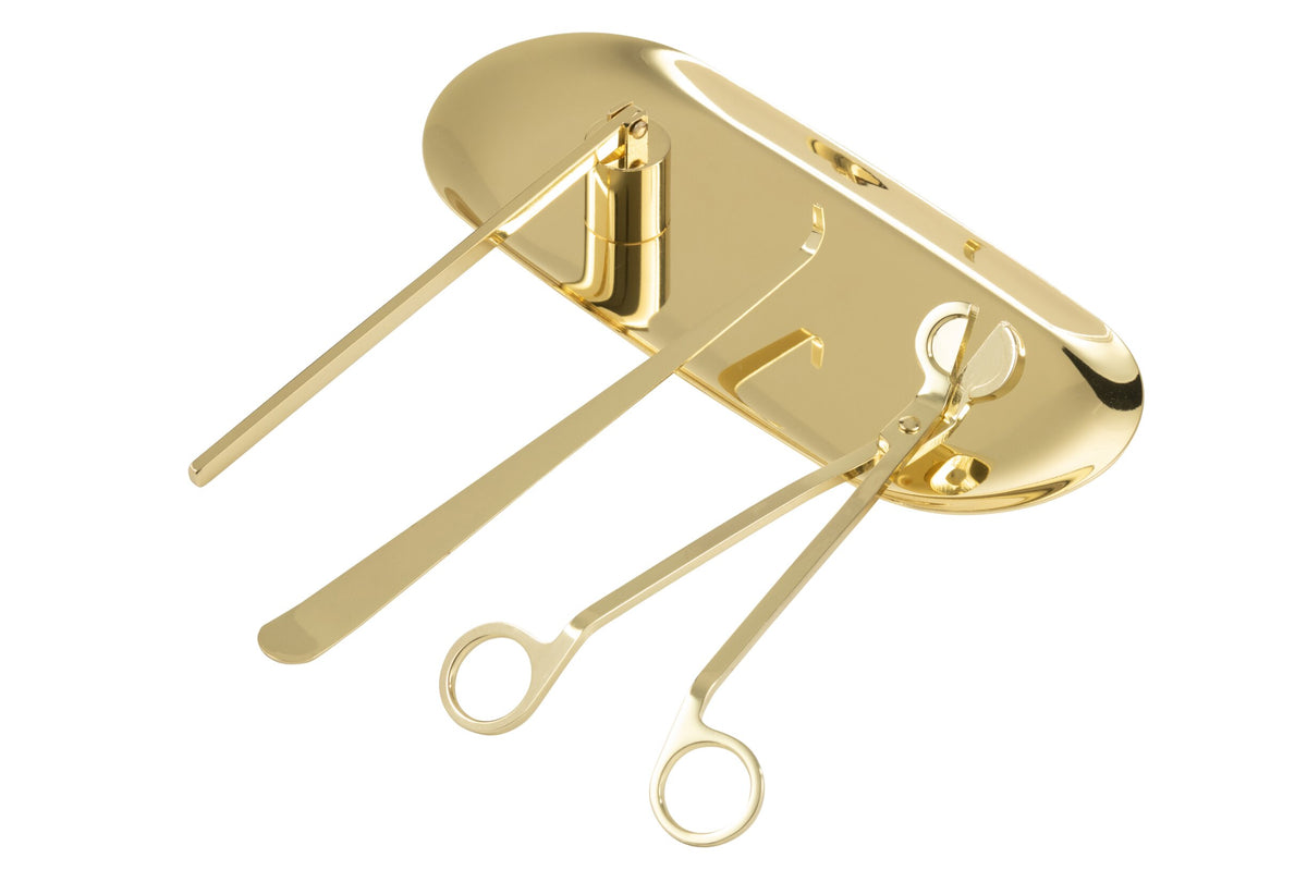 Candle Snuffer Candle Kit Iron Gold Colored
