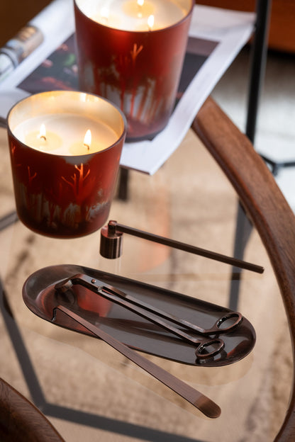 Candle Snuffer Candle Kit Iron Copper Colored