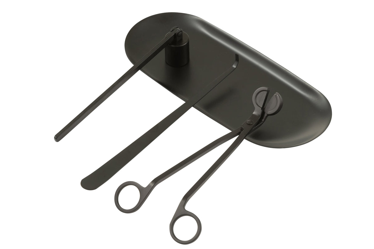 Candle Snuffer Candle Kit Iron Black