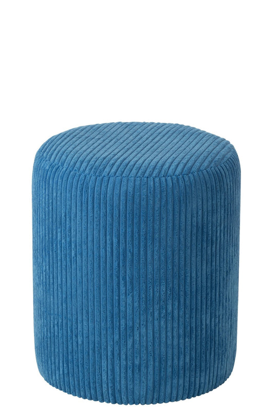 Stool Colorful MDF Cobalt Blue
