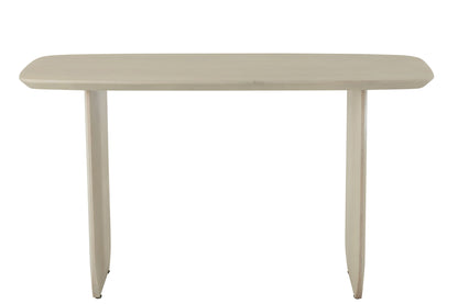 Console Acacia Wood White