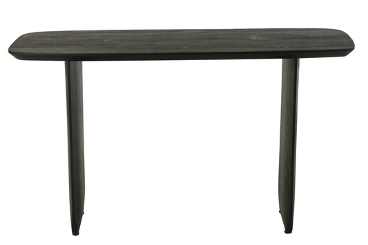 Console Acacia Wood Black
