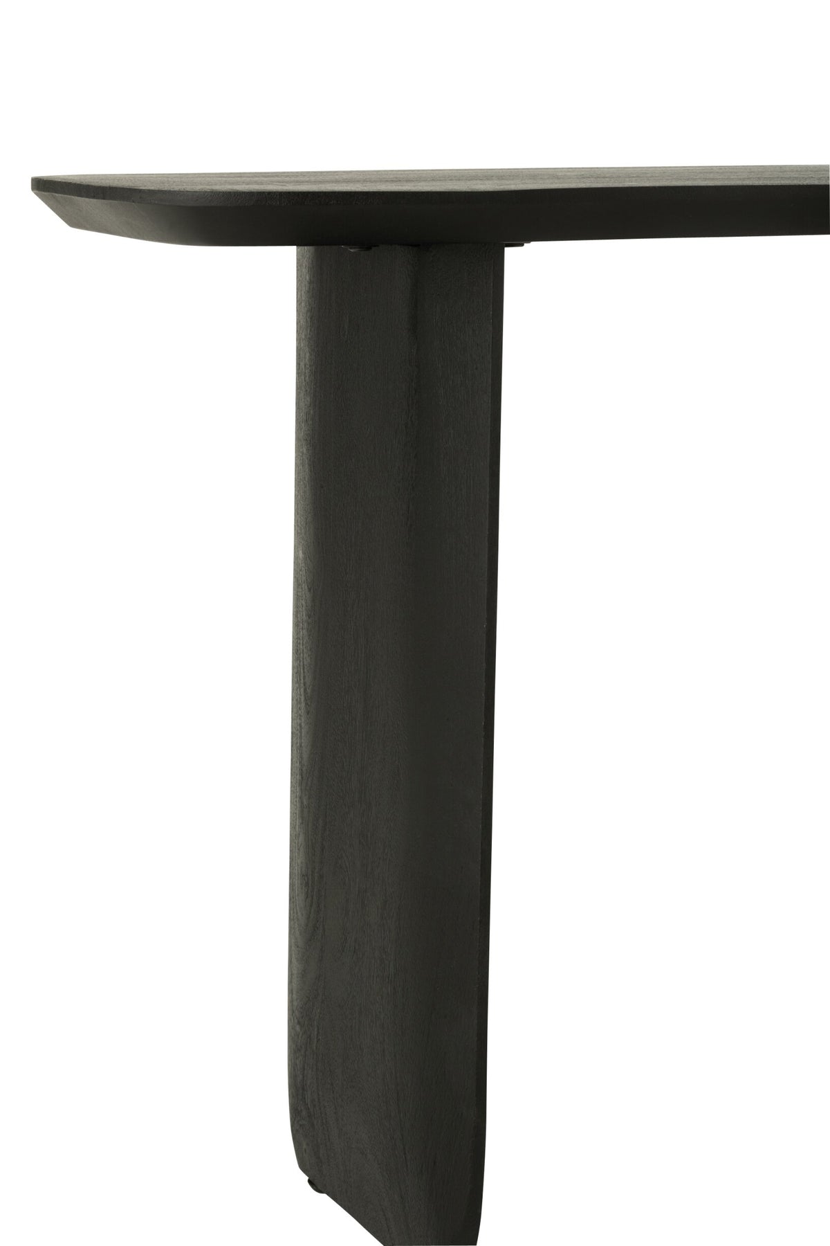 Console Acacia Wood Black