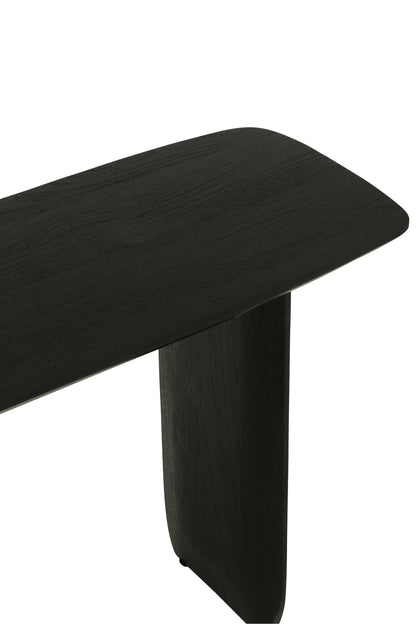Console Acacia Wood Black