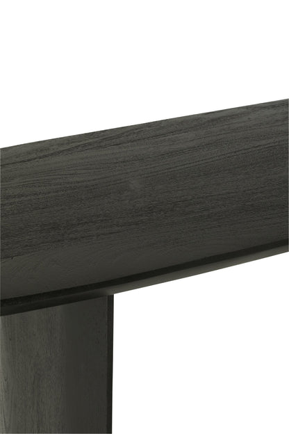 Console Acacia Wood Black