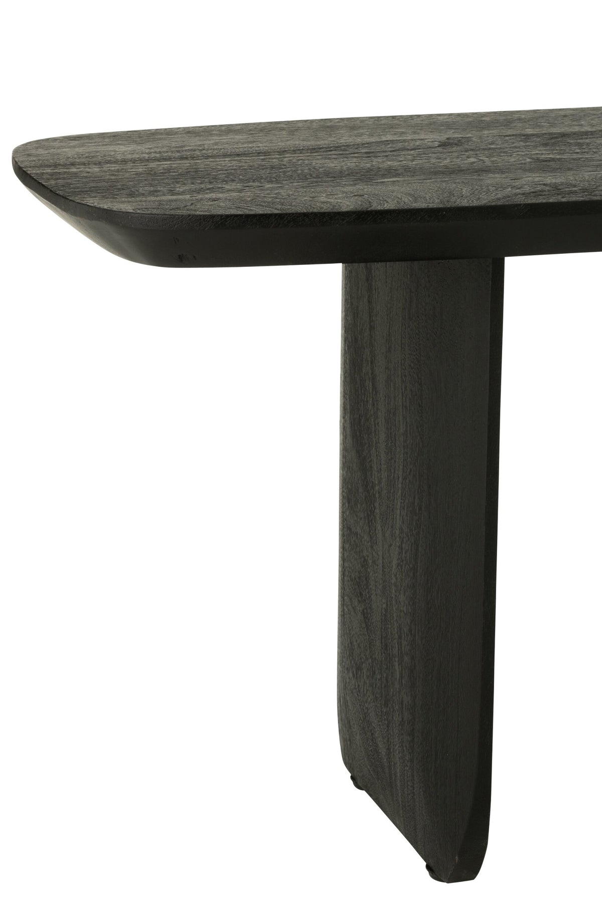 Bench Acacia Wood Black
