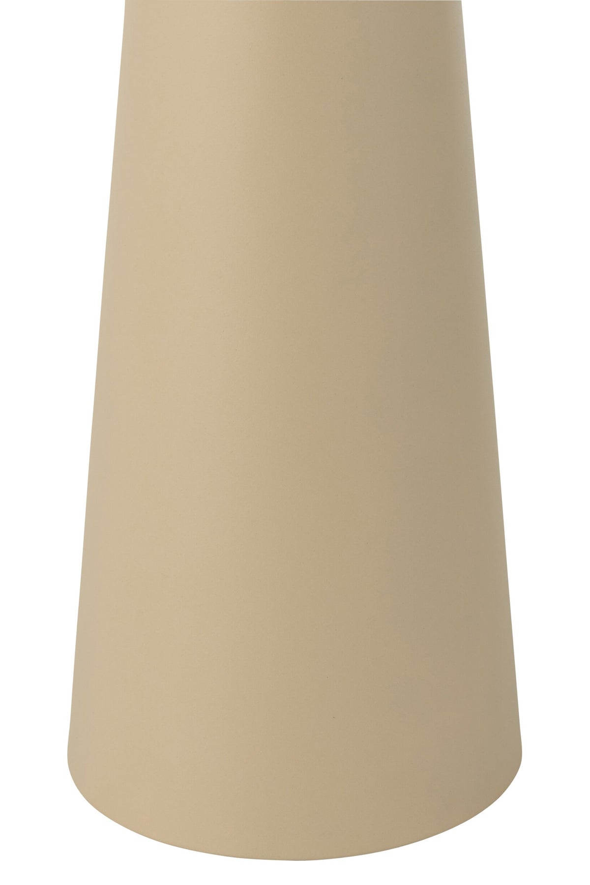 Side Table Column Cone Iron Ecru/Beige