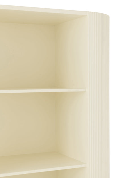 Rack Mdf/Metal White/Gold Colored