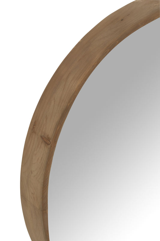 Wall Mirror Wall Mirror S MDF Light Beige Small