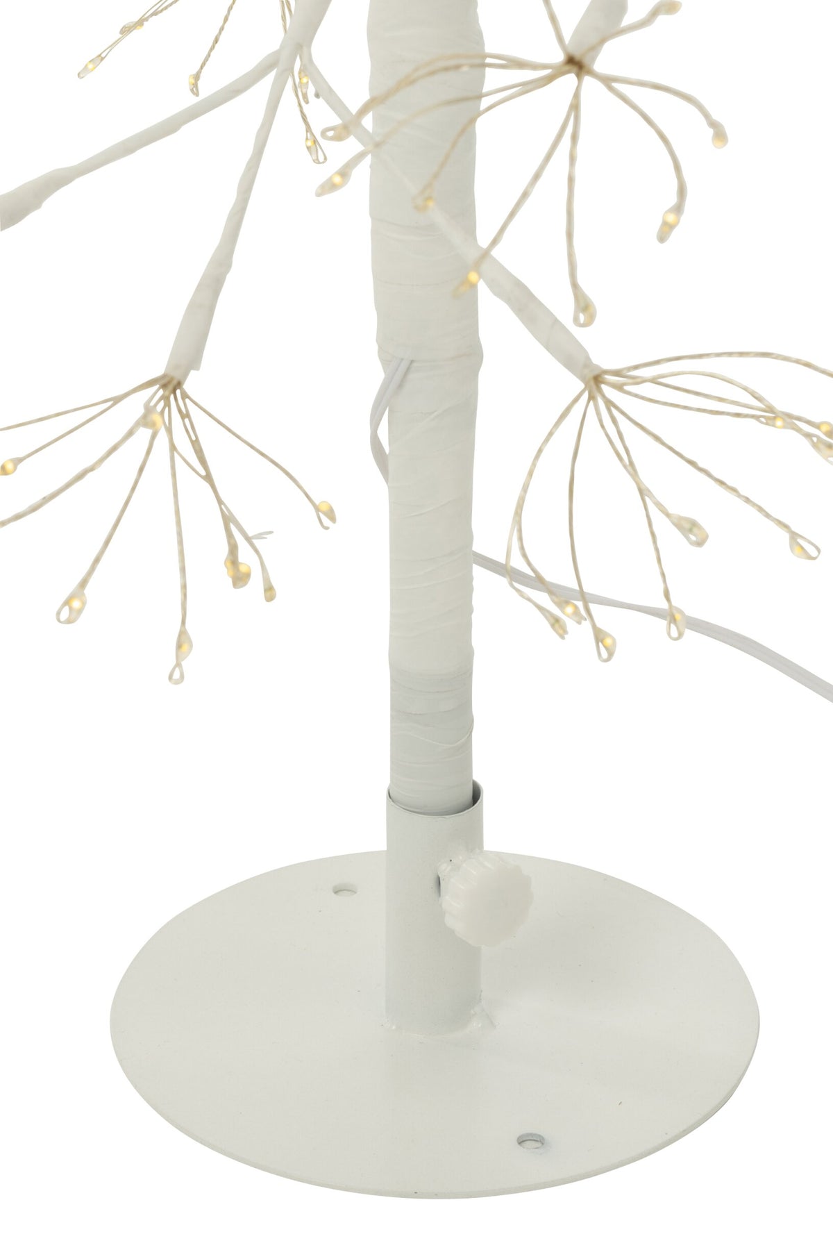 Tree LED Warm White Lights Iron White Small