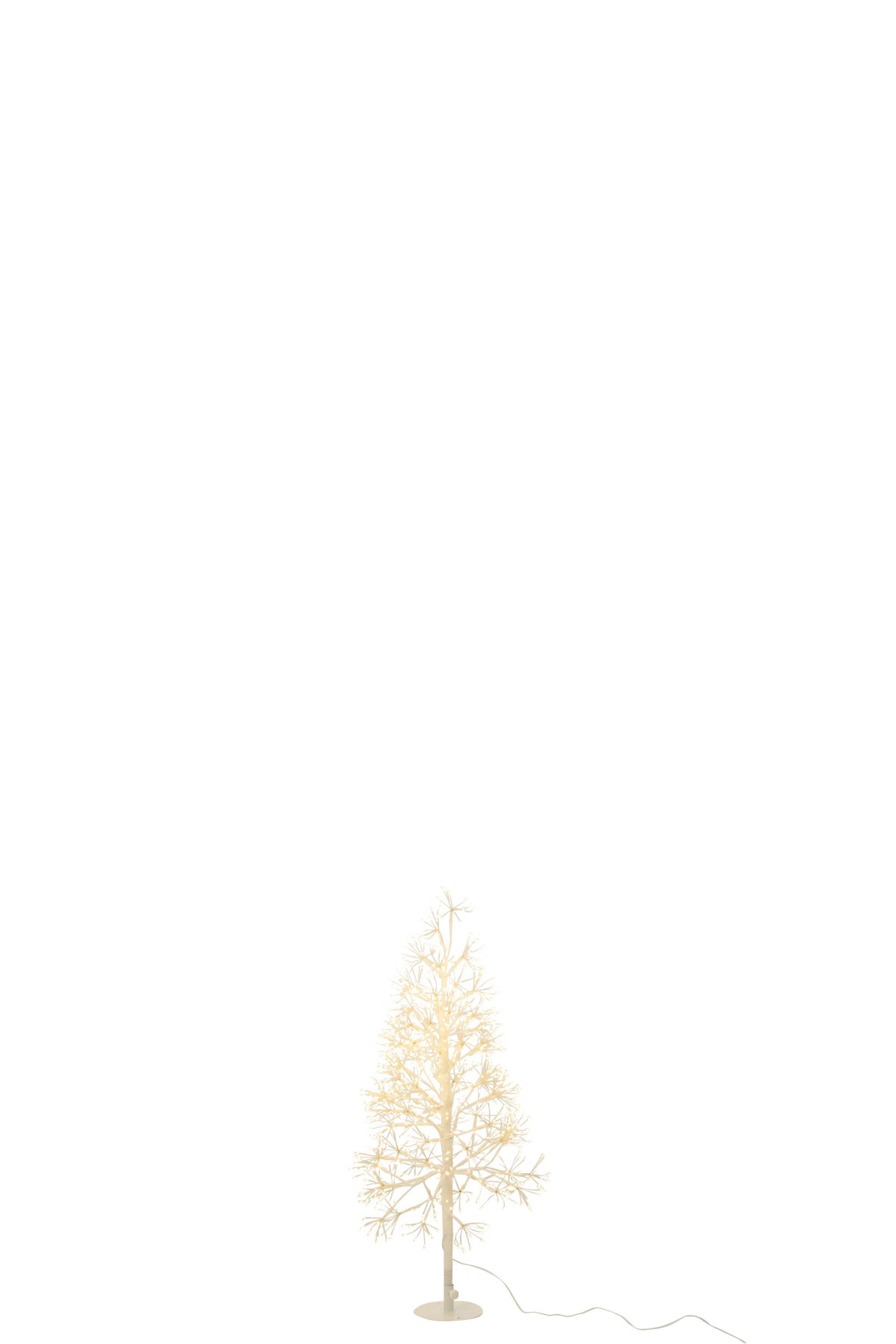 Tree LED Warm White Lights Iron White Small