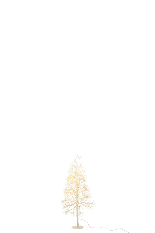 Tree LED Warm White Lights Iron White Small