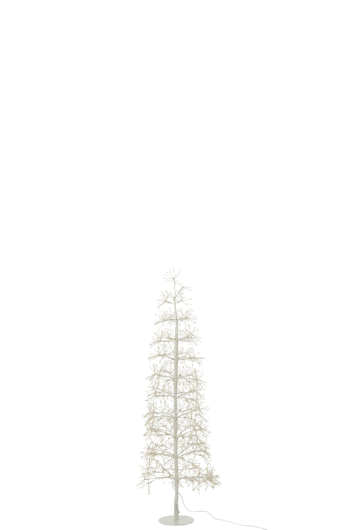 Tree LED Warm White Lights Iron White Medium