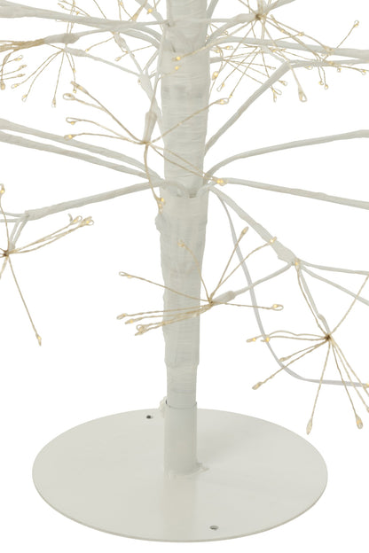 Tree LED Warm White Lights Iron White Large