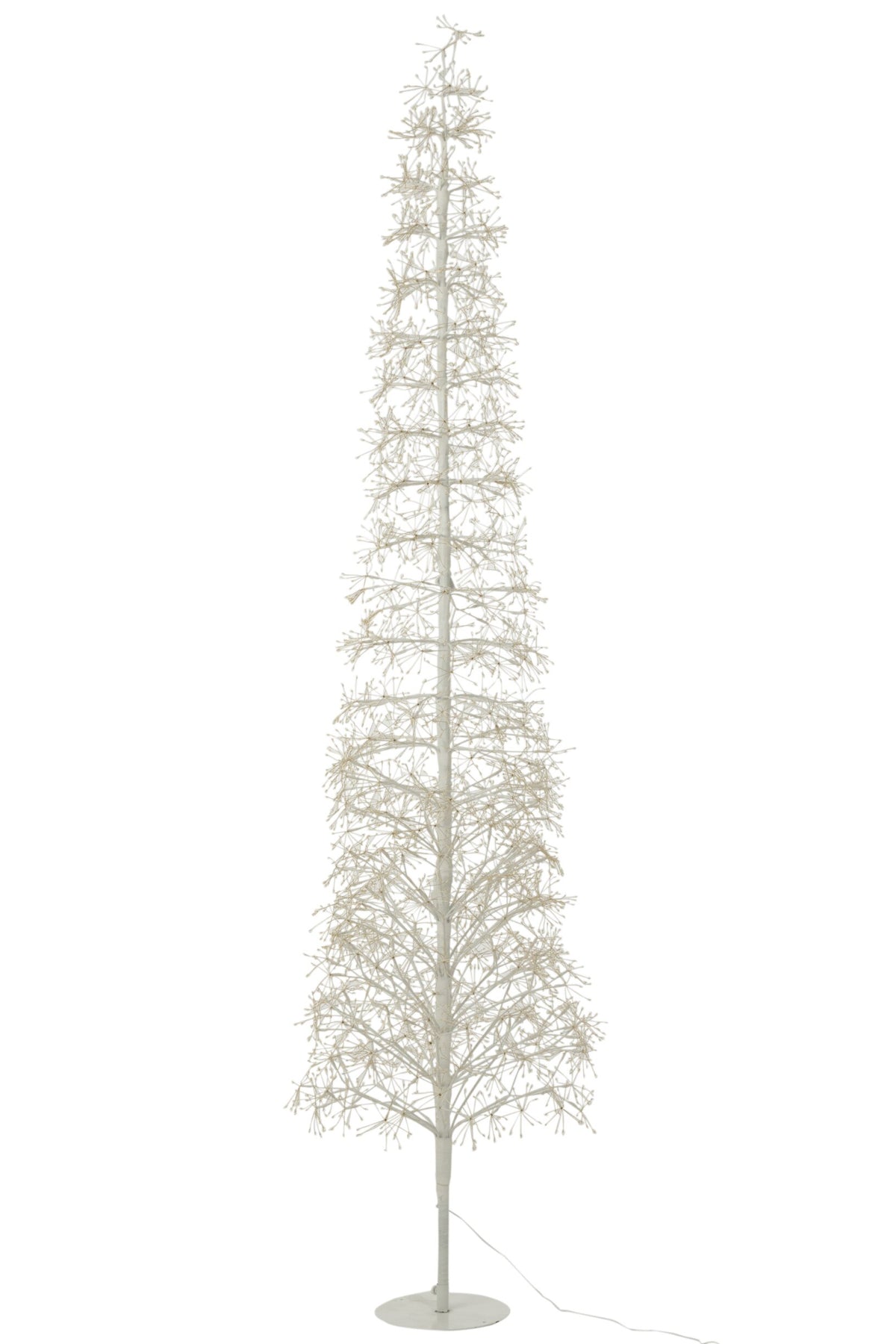 Tree LED Warm White Lights Iron White Extra Large