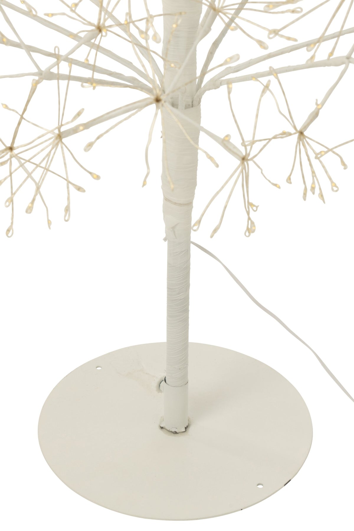 Tree LED Warm White Lights Iron White Extra Large